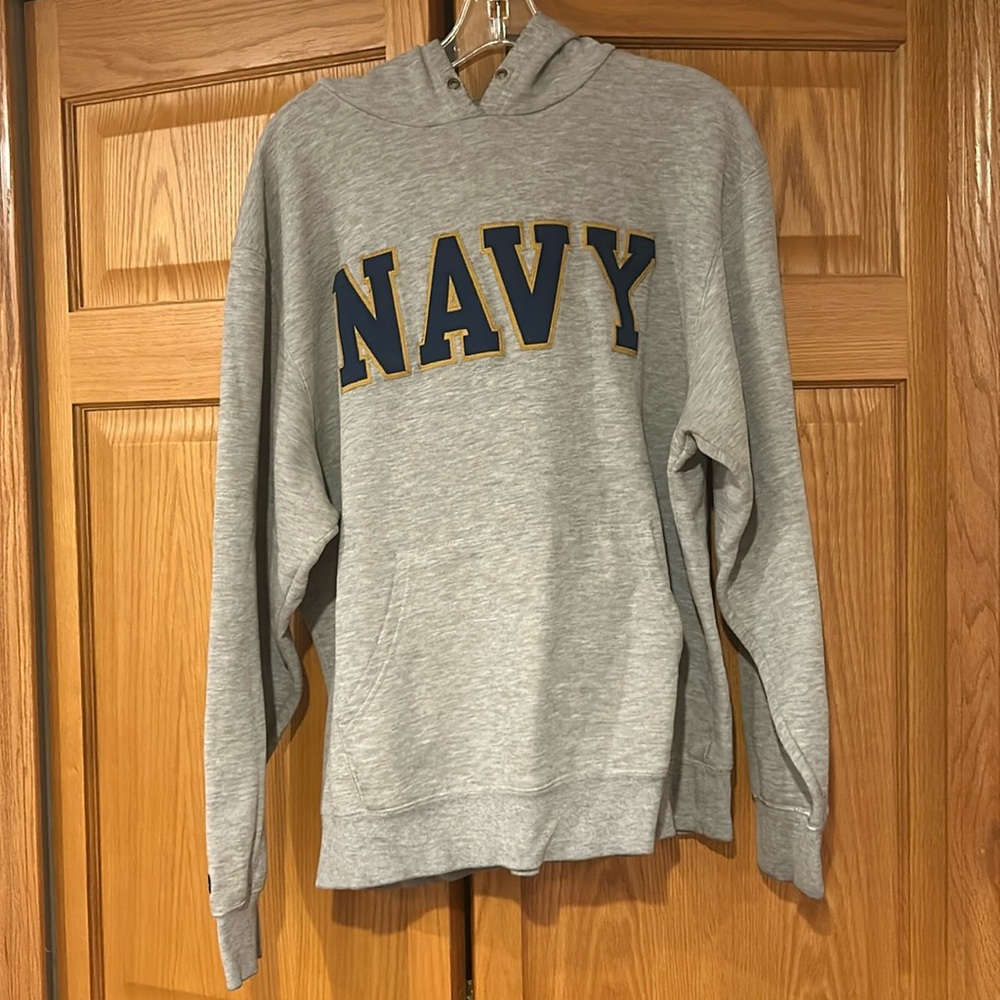 Navy sweatshirt